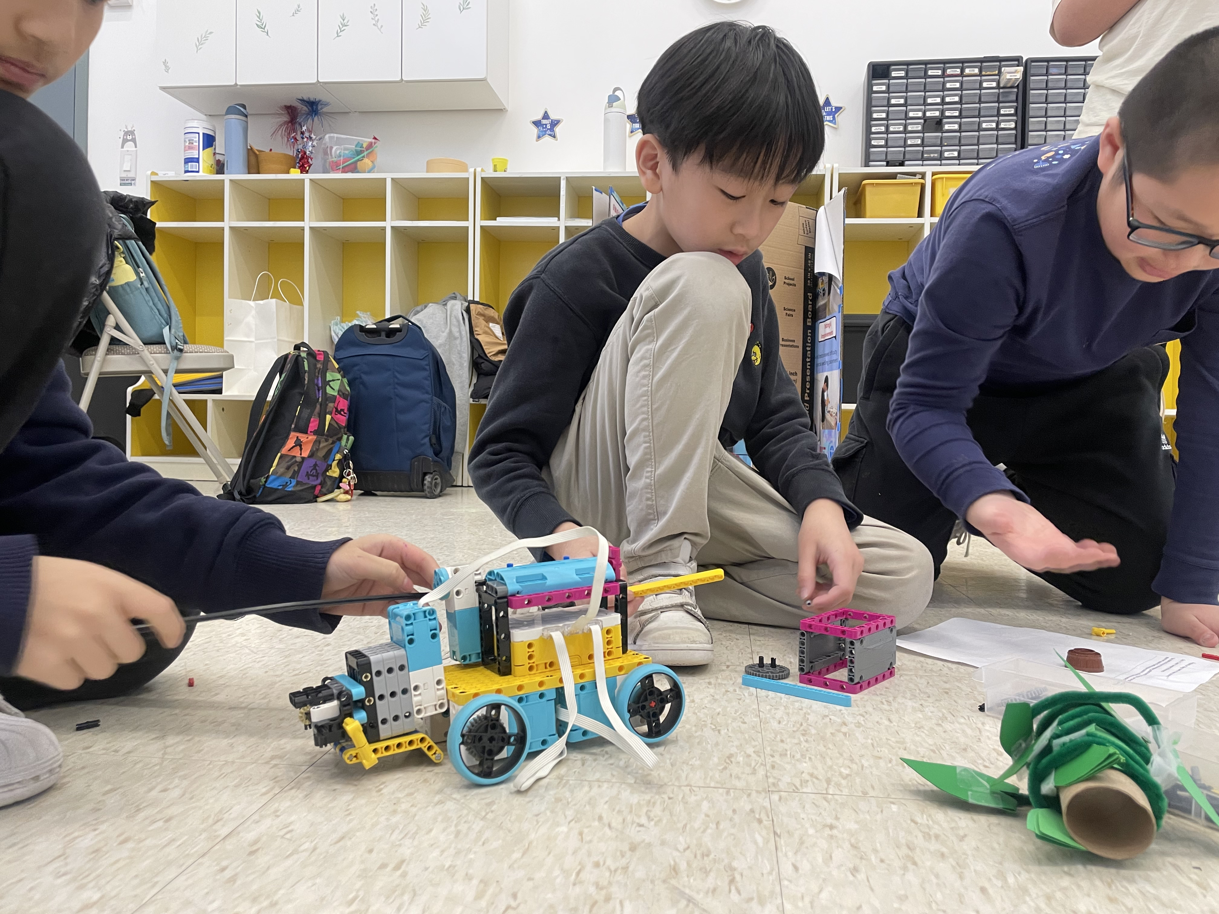 FLL 2024-2025 team celebration
